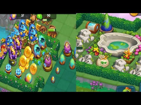 The Tribez: Build a Village.Dream Garden.. Dino's Farm.3