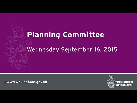 Planning Committee - 16.09.15 (Part 2)