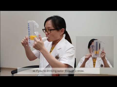 PT General Surgery Pre-Operative Rehab: How To Use an Incentive Spirometer