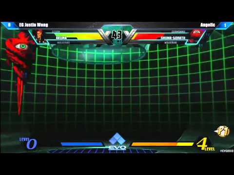Evo 2013 Top 8 Angelic vs EG Justin Wong