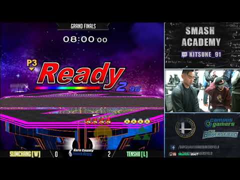 SlimChang (Luigi, Mario) vs. Tenshii (Sheik) Smash Academy 01/31/2020 GF