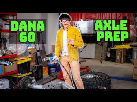 DANA 60 REAR AXLE PREP