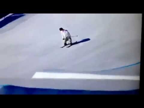 Henrik Harlaut fail on the winter olympics 2014