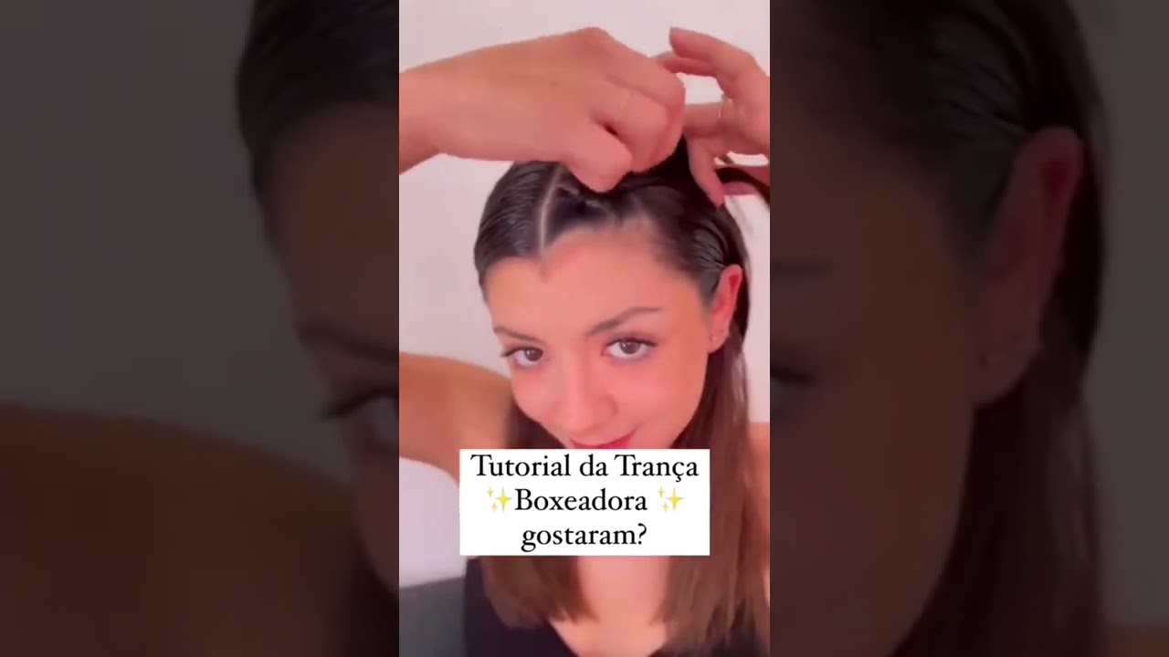 Trança boxeadora fácil de fazer.