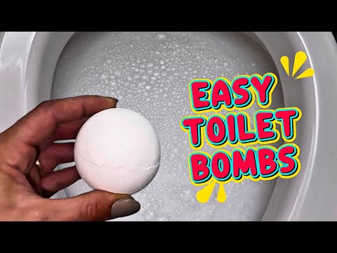 Homemade Toilet Bombs That Actually Work!  EASY Toilet Bomb Recipe!