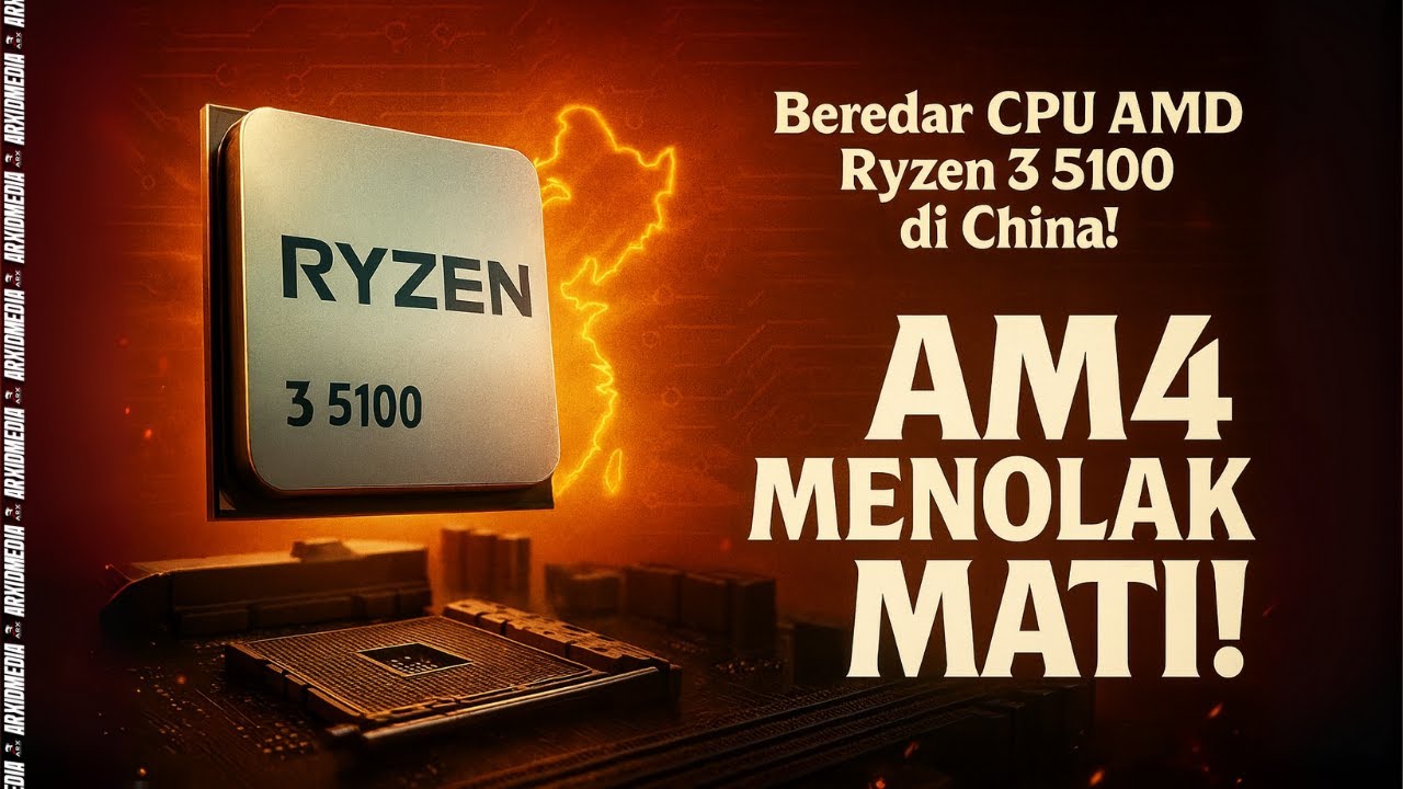 🔴 Live Stream #284  Beredar CPU AMD Ryzen 3 5100 di China!