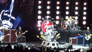 Foo Fighters - Detroit Rock City (Kiss cover) Live at DTE Music Theater in Clarkston, MI on 8-24-15