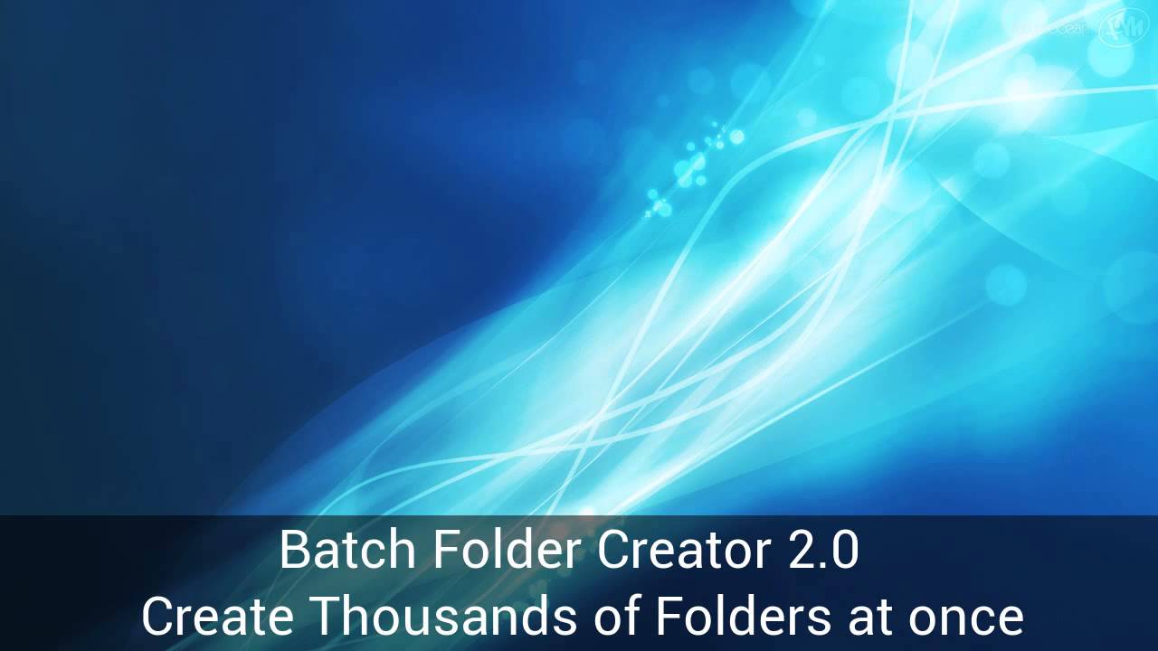 Download Batch Folder Creator 2.0