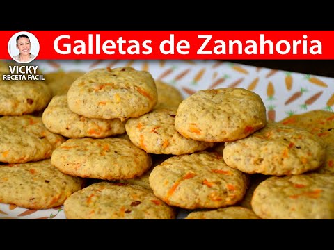 GALLETAS DE ZANAHORIA | Vicky Receta Facil