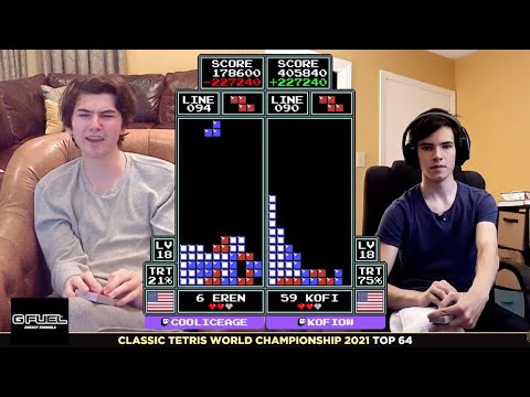2021 CTWC Group G - Classic Tetris World Championship GOLD BRACKETS - Raw VOD