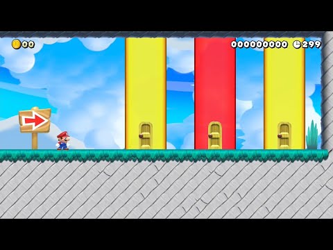 Super Mario Maker 2 - Mario gets his eyes tested by LewBob :3 - No Commentary