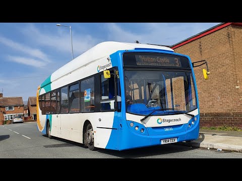 Journey on Route X24 | YR14CGV/28030 - Stagecoach North East: Scania K270UB/ADL Enviro 300NG