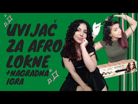 Osvojite uvijač za afro lokne