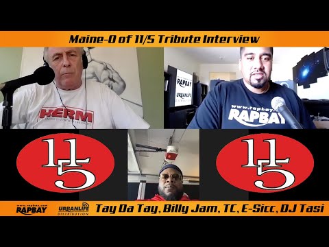 11/5 Maine-O Tribute Interview w/ Tay Da Tay, TC, E-Sicc, DJ Tasi Rapbay.com Urbanlife Distribution