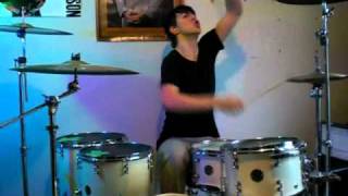 Max Oliver (16 years old) - Angels and Airwaves.  Atom Willard TRIBUTE VIDEO