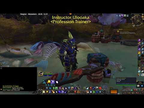Ancient Technology | PTR 8.2 Nazjatar Questline (Alliance)