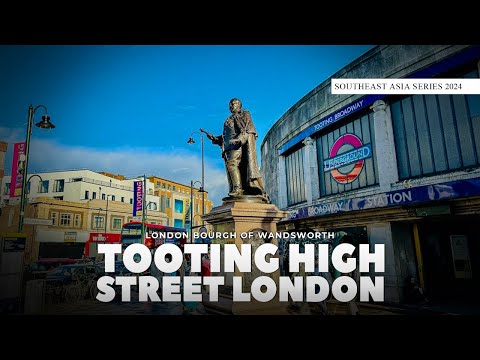 Tooting High Street London Walk || 4K || London bourgh of Wandsworth || United Kingdom 🇬🇧