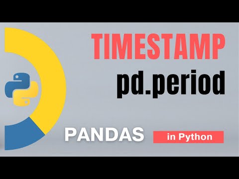77 Pandas Part 54 Create Timestamp In Python Using Pd Period Tutorial