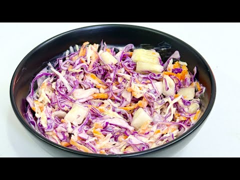 How to Make Coleslaw | Homemade Coleslaw Recipe