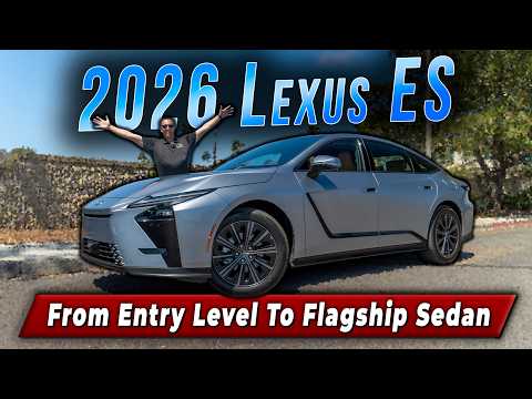 Thumbnail for 2026 Lexus ES 350h | Once Lexus' Starter Sedan, The ES Is Now The Flagship? by Lexus ES