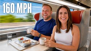 We Rode FIRST CLASS On America's NEWEST, FASTEST Train