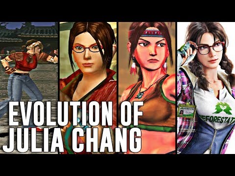 Evolution of Julia Chang from Tekken (1997-2019)