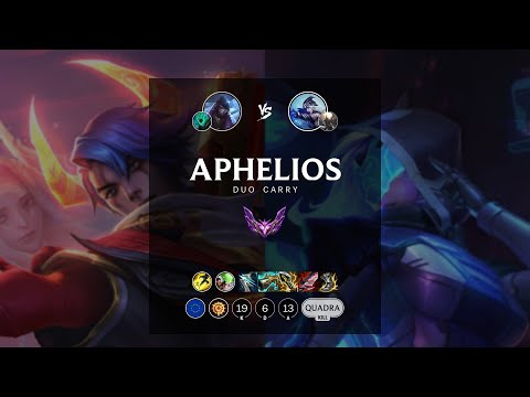 Aphelios ADC vs Ashe - EUW Master Patch 12.15