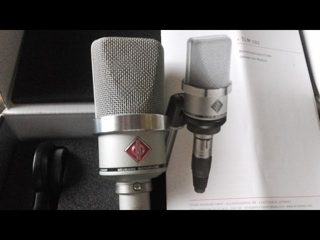 Vídeo relacionado con Neumann Sennheiser Micrófono de Condensador TLM 102 MT, cardioide