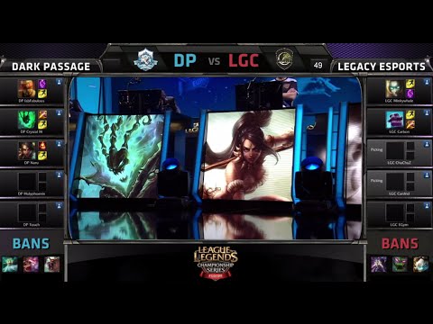 Dark Passage vs Legacy | Game 1 Finals International Wild Card GamesCom 2014 LOL | DP vs LGC G1