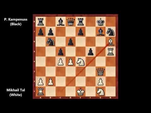 Mikhail Tal vs Peteris Kampenuss   URS 1958 #32 98WDNQQkl s