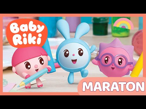 MARATON 2 ORE - BABYRIKI - Desene Animate pentru Copii