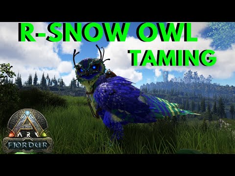 (R-Snow Owl Taming) - Ark Fjordur - Ep.4