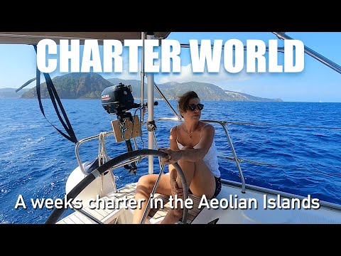 Charter World in the Aeolian Islands off Sicily Ep 01  Sailing Ocean Fox Production