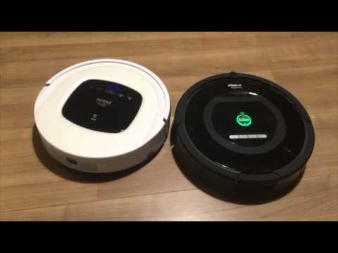 Domadoo - Comparaison iRobot Roomba 774 VS Amibot Pure H2O
