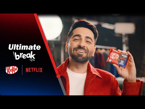 KitKat gives Ayushmann Khurrana a fresh escape from his usual roles through Netflix