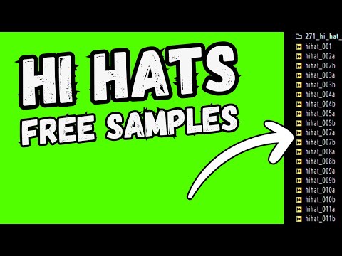 FREE Hi-Hats Sample Pack || PROVIDED BY SOUNDPACKS
