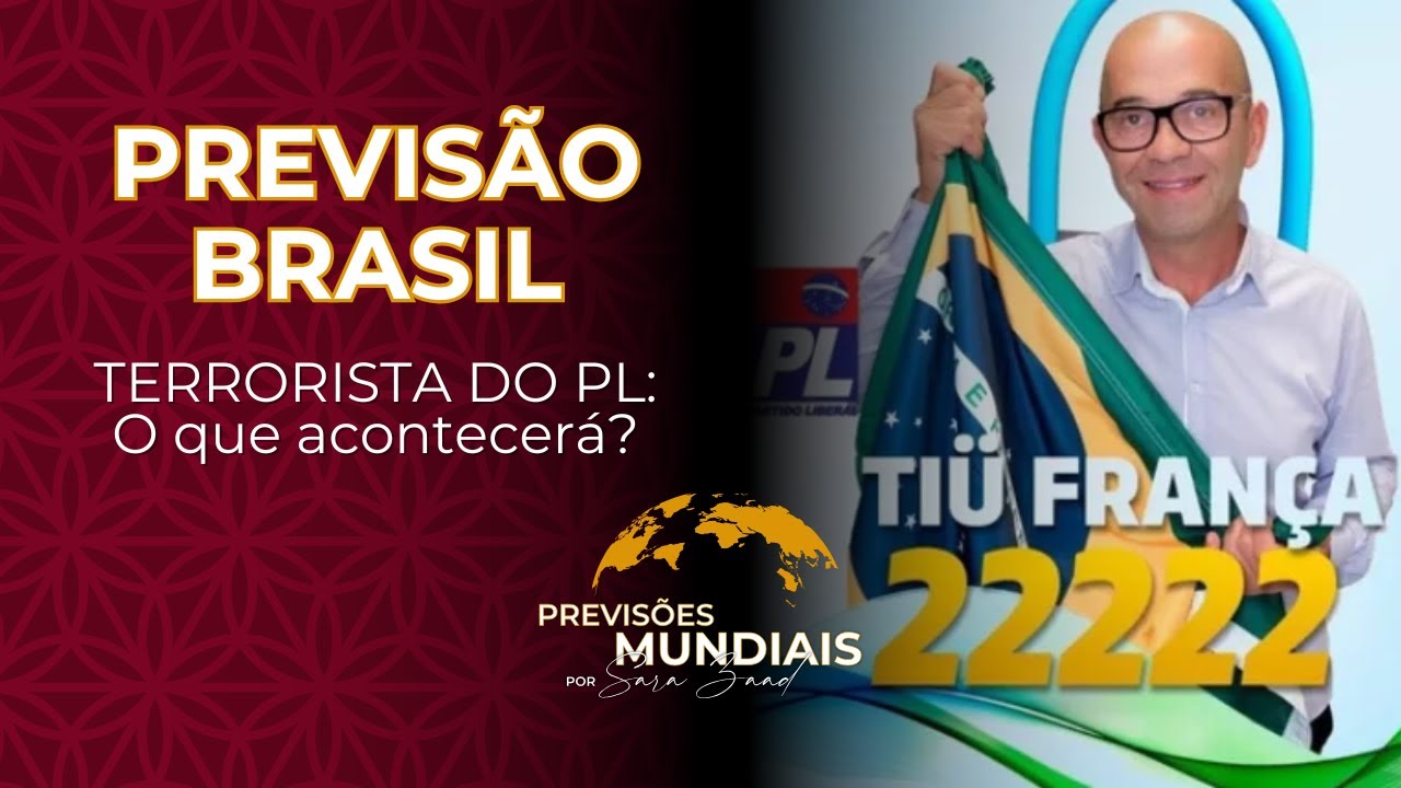 Previsão Brasil: Terrorista do PL, o que acontecerá agora?