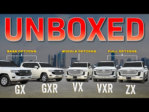 Unboxing the LC300/J300 | Differences in Variants GX, GXR, VX, VXR, ZX Models Explained/ Reviewed
