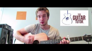You&#39;re Nobody Til Somebody Loves You Guitar Chords by James Arthur