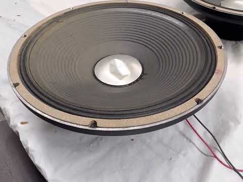 JBL K-140 “15” Speaker. From Vintage Kustom Bass Cab. image 11