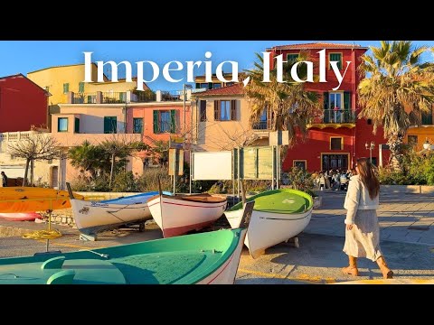 Exploring Ligurian Charm: Imperia, Italy – Hilltop Views of Parasio, Historic Sites & Scenic Harbour