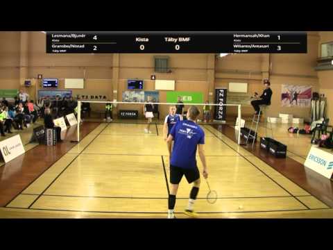 SBL: Semifinal Kista BMK - Täby Badminton