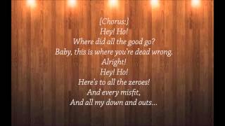 Marianas Trench   Here&#39;s To The Zeros (LYRICS)