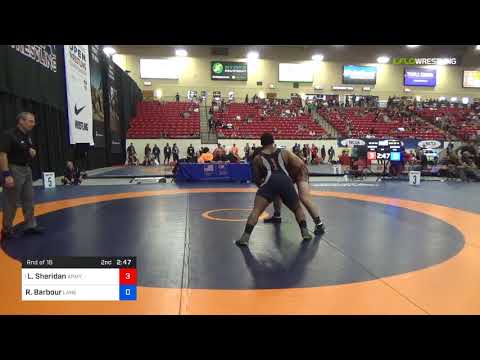 2018 Marine Corps US Open/Senior Men's Greco-Roman 97 Rnd Of 16 - Lucas Sheridan (Army) Vs. Robert