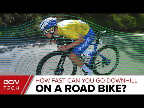 1st YouTube video about how fast can a bike go downhill