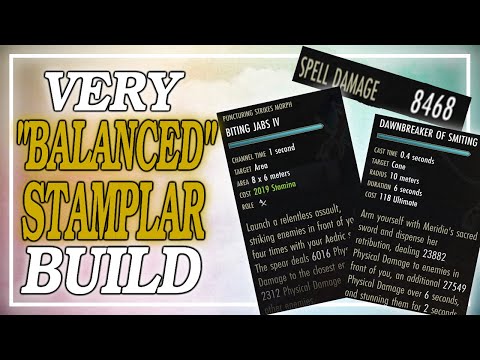 A "Very Balanced" Stamplar PvP Build - ESO High Isle