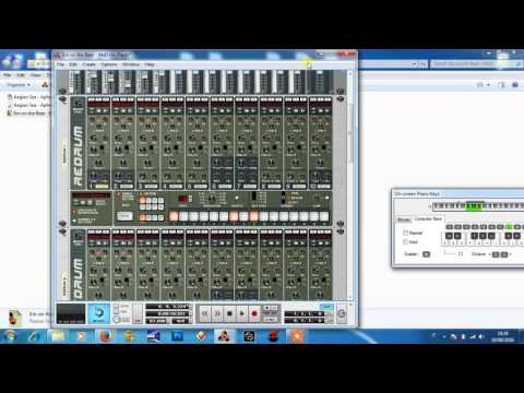 Beats For Fun with Reason 5. Basic Hip Hop beat with sample.