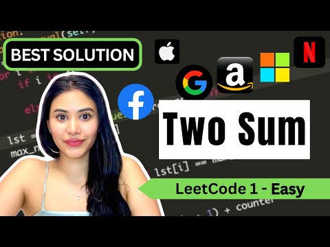 Two Sum - LeetCode  1 - Python (2 Ways!)