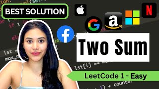 YouTube video 'Two Sum - LeetCode  1 - Python (2 Ways!)'