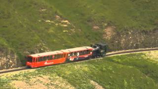 preview picture of video 'Brienz Rothorn Bahn - lineside'